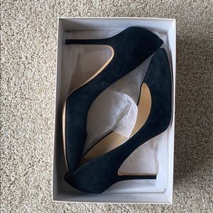 Jimmy Choo black suede pumps size 41